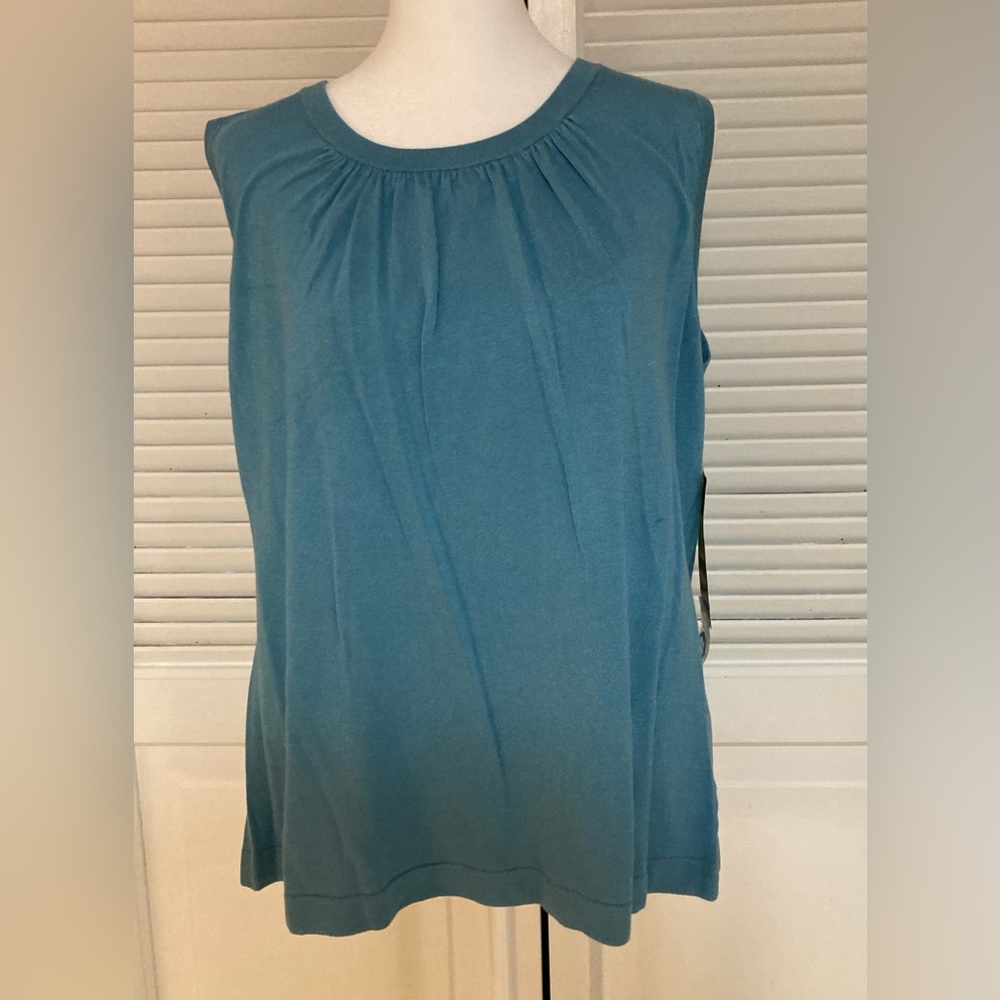 NWT Jones New York Sleeveless Blouse XL - Picture 2 of 8